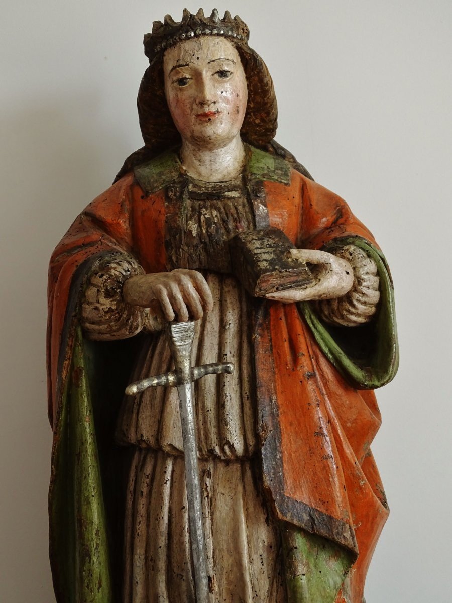 Saint Catherine Of Alexandria - France, Around 1550-photo-2