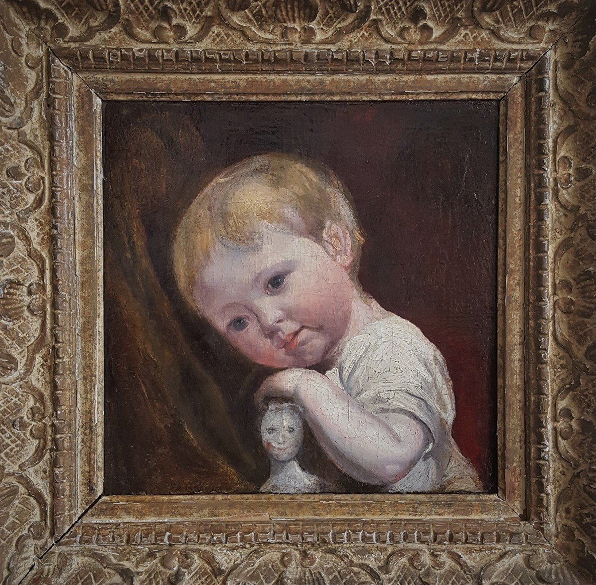 Joshua Reynolds (1723-1792) - Portrait Of Cavendish Child