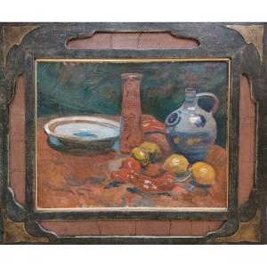 Roderic O’conor (1860-1940) – Nature Morte Aux Citrons Et Poivrons, 1896