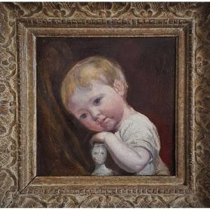 Joshua Reynolds (1723-1792) - Portrait Of Cavendish Child
