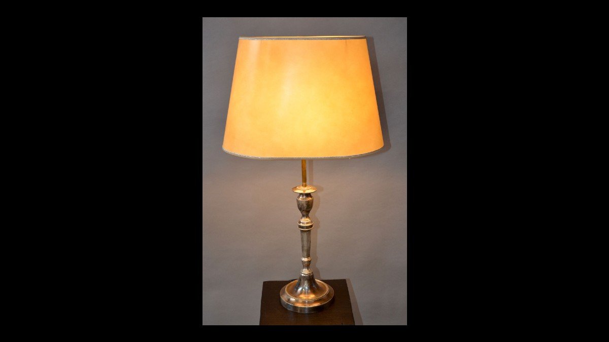 Classic Silver Bronze Lamp