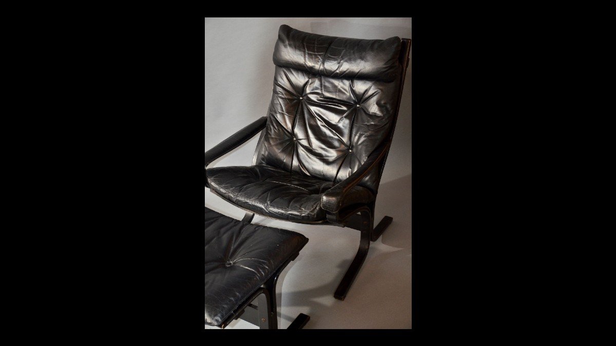 Fauteuil Siesta Et Repose Pieds d' Ingmar Relling-photo-3