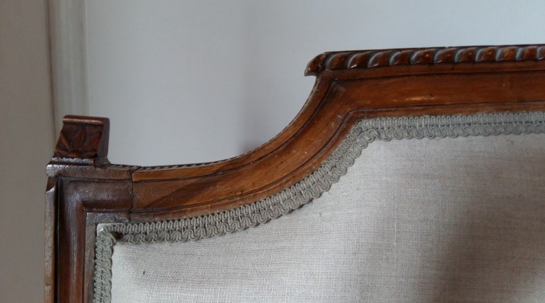 Louis XVI Bench 18th -photo-4