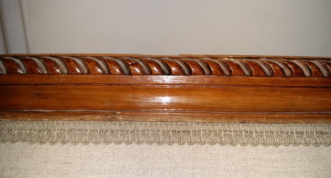 Banquette Louis XVI 18 ème -photo-1