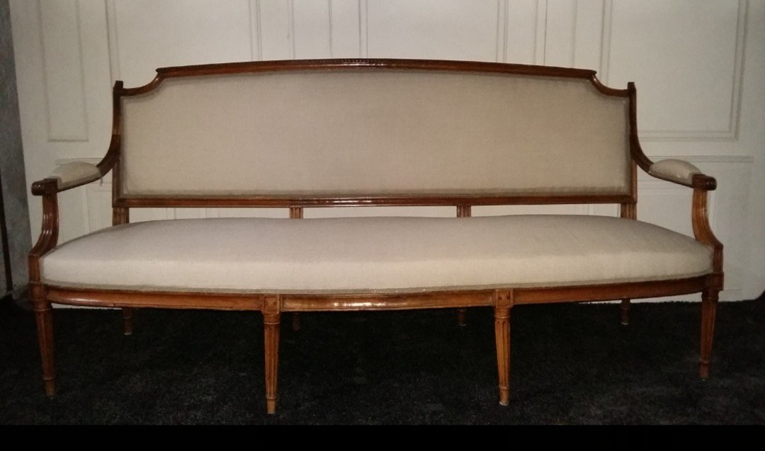 Banquette Louis XVI 18 ème 