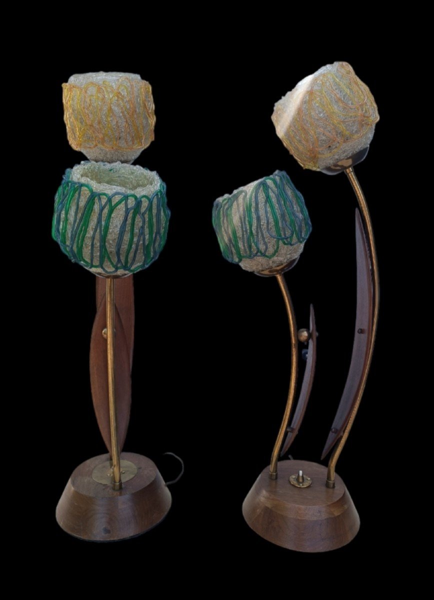 Large Lamps By Gaetano Pesce 70'-photo-4