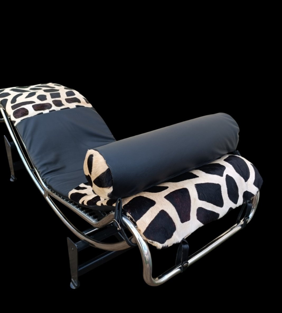 Chaise Longue Lc4 Le Corbusier "girafe"-photo-3