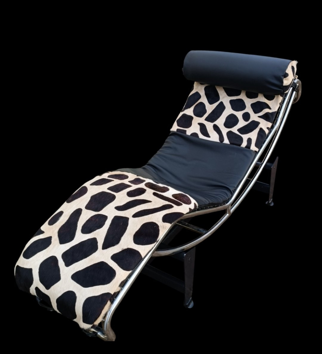 Chaise Longue Lc4 Le Corbusier "girafe"-photo-5