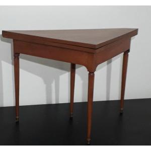 Louis XVI Mahogany System Games Table