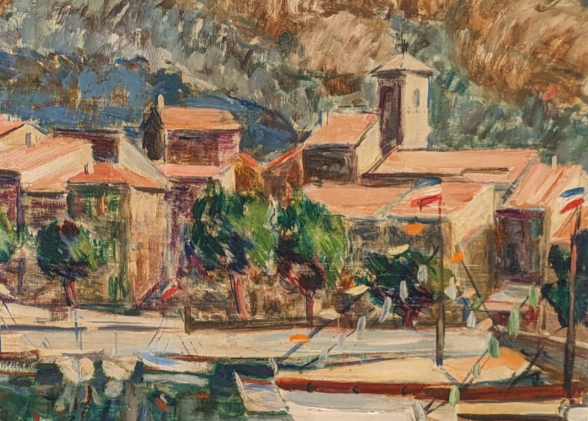 Dragutin Mitrinovic ,1903-1997,  port de Yougoslavie , Serbie Monténégro vers 1940/50-photo-3