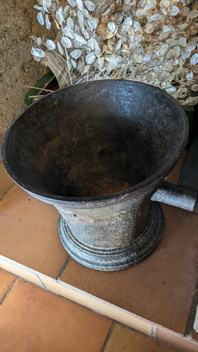 Very Large 17th Century Cast Bronze Mortar-photo-4