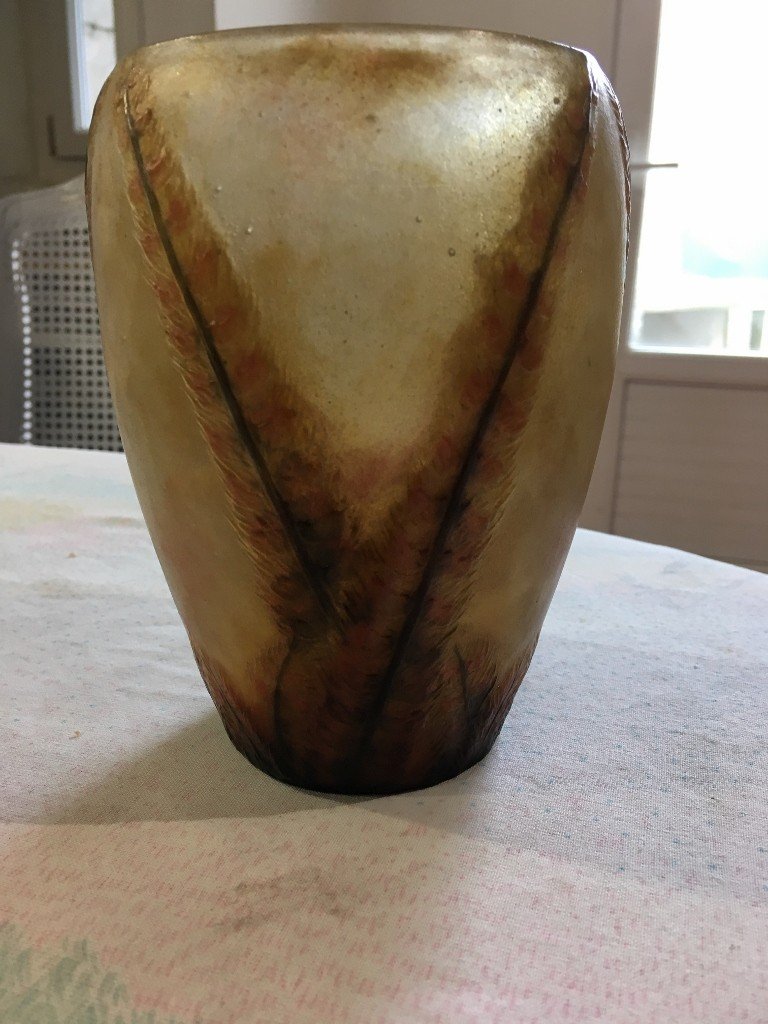 Gabriel Argy Rousseau Feather Vase-photo-4