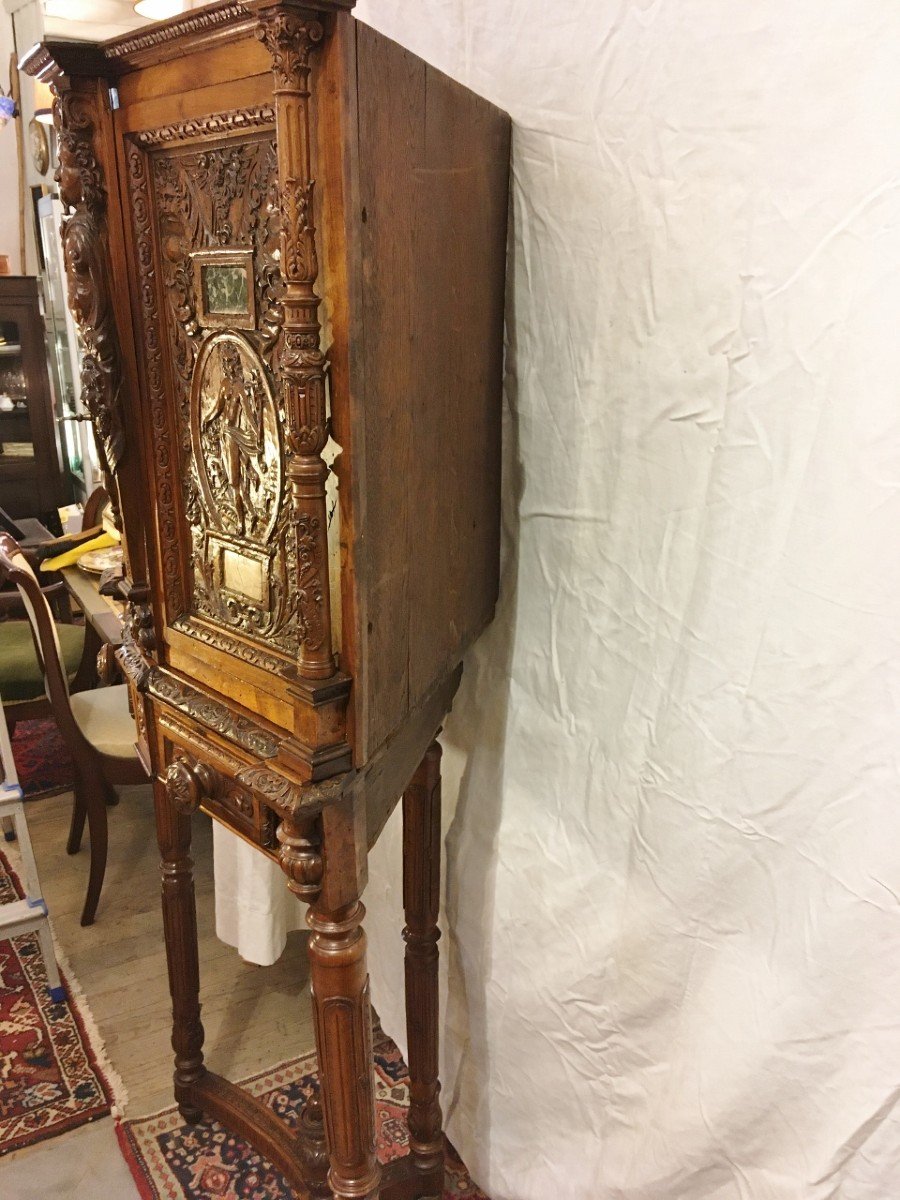 Renaissance Corner Credenza School Of Fontainebleau-photo-6