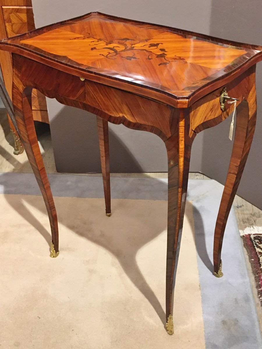Rare And Elegant Louis XV Period Writing Table Stamped Jacques Dubois (1693 - 1763)