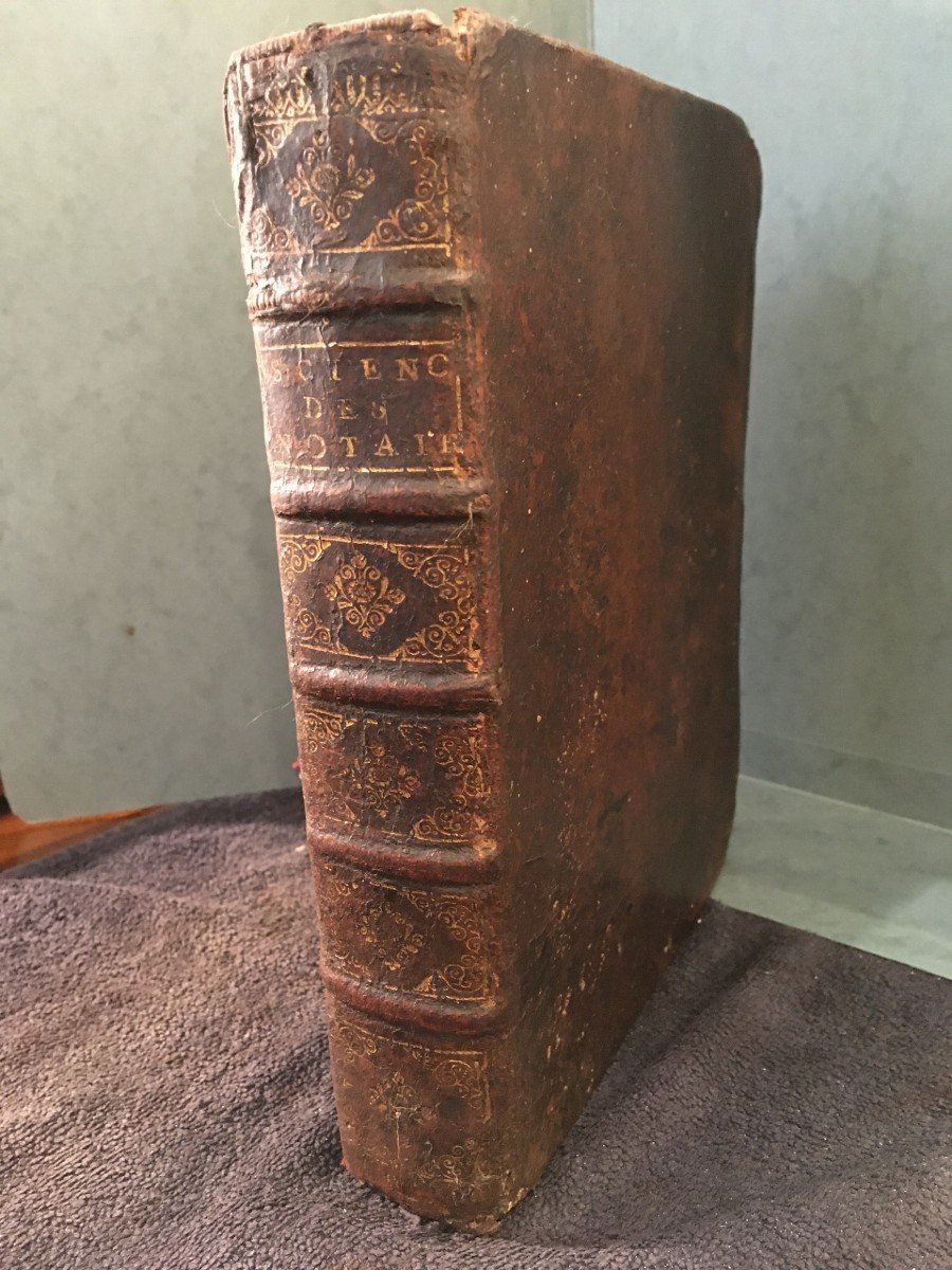 Very Rare 17th Century Law Book The Perfect Science Of Notaries 1686 -photo-2