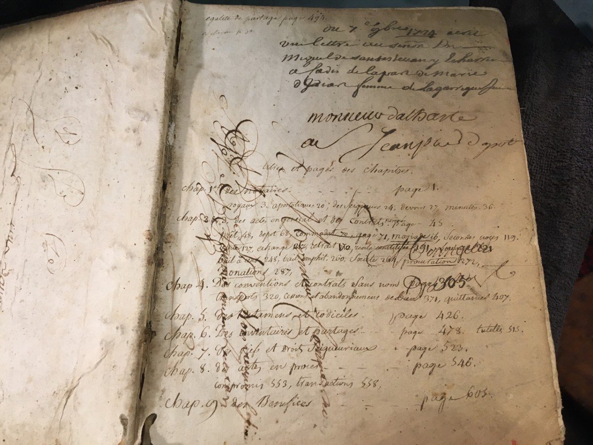 Trés Rare Livre De Droit Du 17éme Siécle  La Science Parfaite Des Notaires 1686 -photo-3