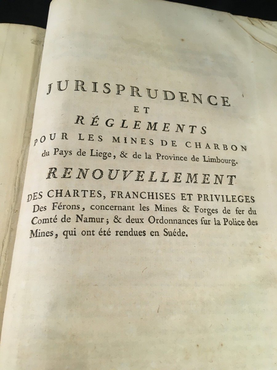 Rare Livre Scientifique  Voyages Métallurgiques Ou Recherches Et Observations 1774-photo-4