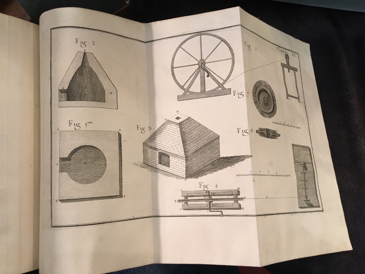 Rare Livre Scientifique  Voyages Métallurgiques Ou Recherches Et Observations 1774-photo-2