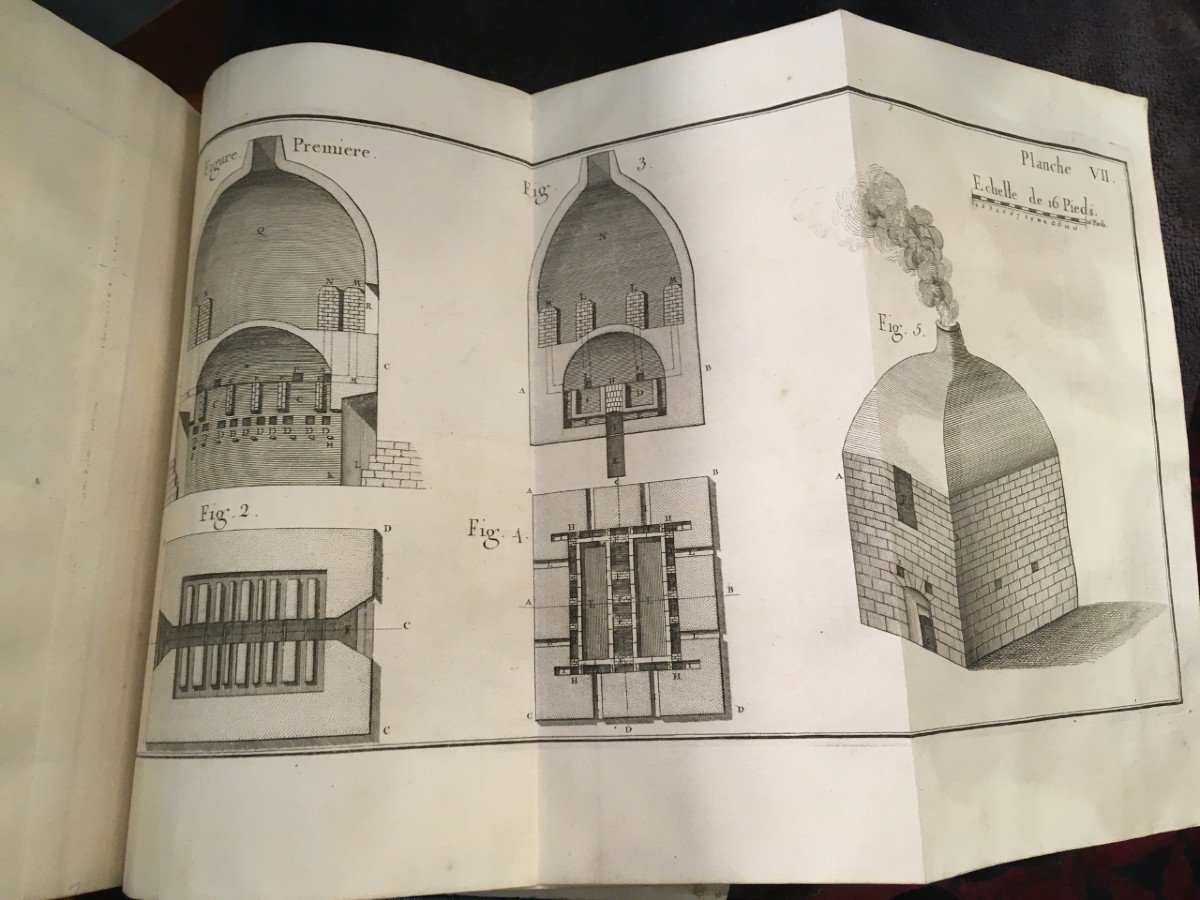 Rare Livre Scientifique  Voyages Métallurgiques Ou Recherches Et Observations 1774-photo-4