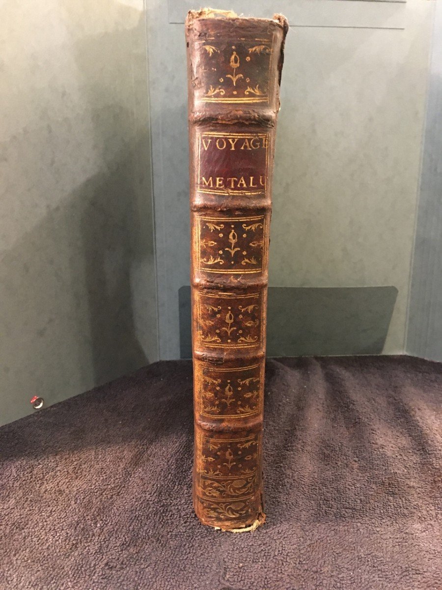 Rare Livre Scientifique  Voyages Métallurgiques Ou Recherches Et Observations 1774