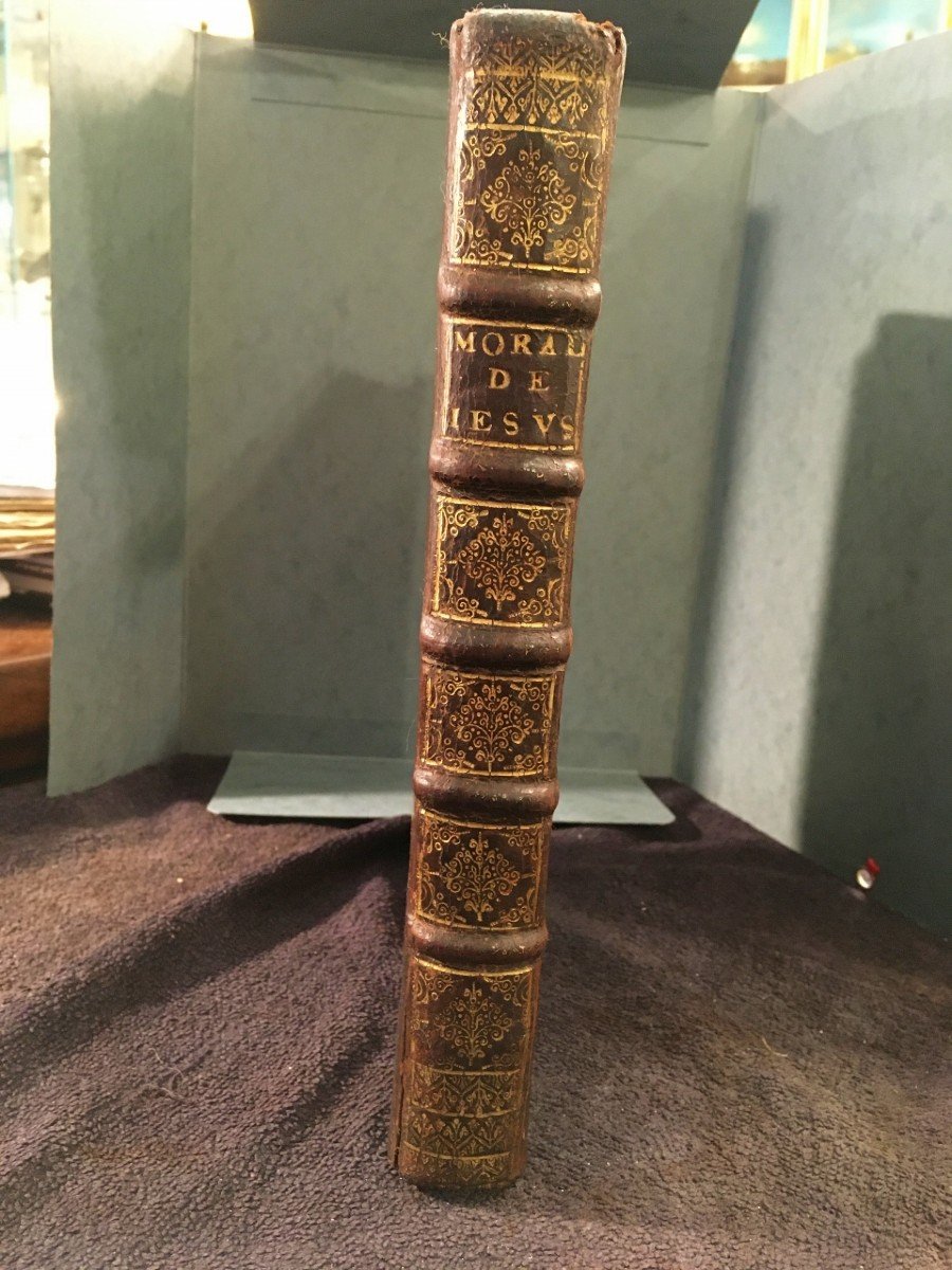 Rare 17th Century Book The Morality Of Jesus Christ 1686