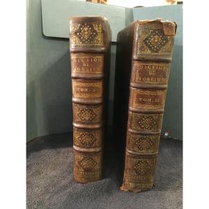 Trés Rare Livre  Diccionario Nuevo De Las Lenguas Espagnola Y Francesa 1734