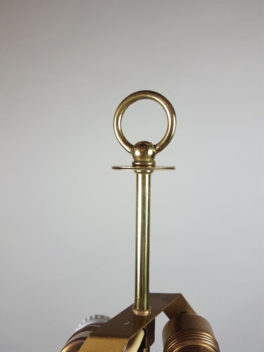 Brass Floor Lamp, Circa 1970-photo-3