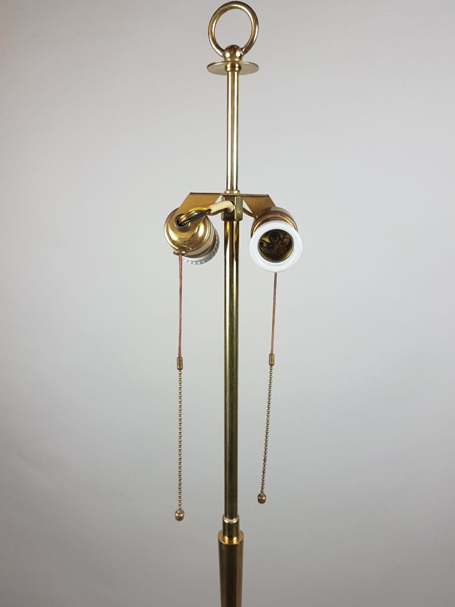 Brass Floor Lamp, Circa 1970-photo-1