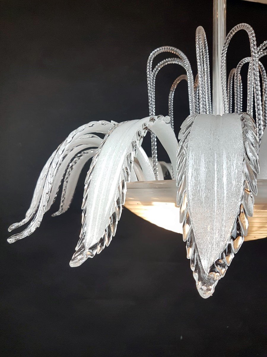 Art Deco Style Murano Chandelier-photo-2