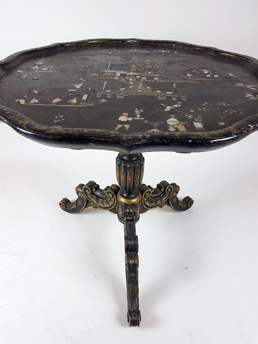 Napoleon III Pedestal Table-photo-2
