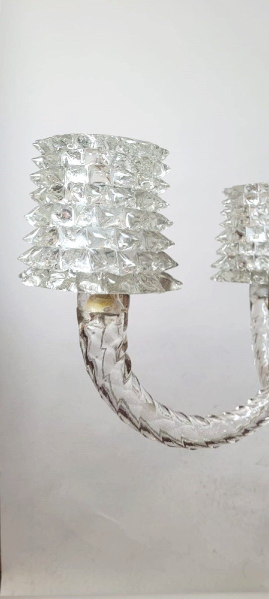 Large Barovier And Toso Chandelier - Murano-photo-1