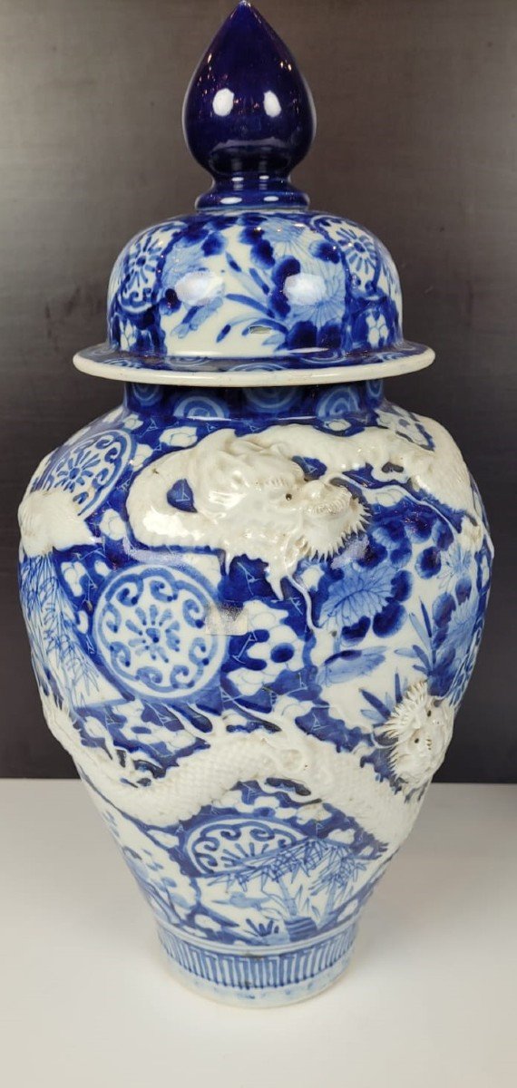 Paire De Vases Japon XIXème-photo-3