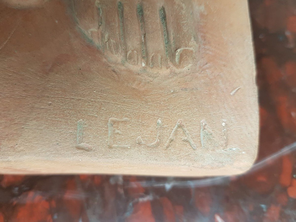 Lejan F. Art Deco Terracotta-photo-3