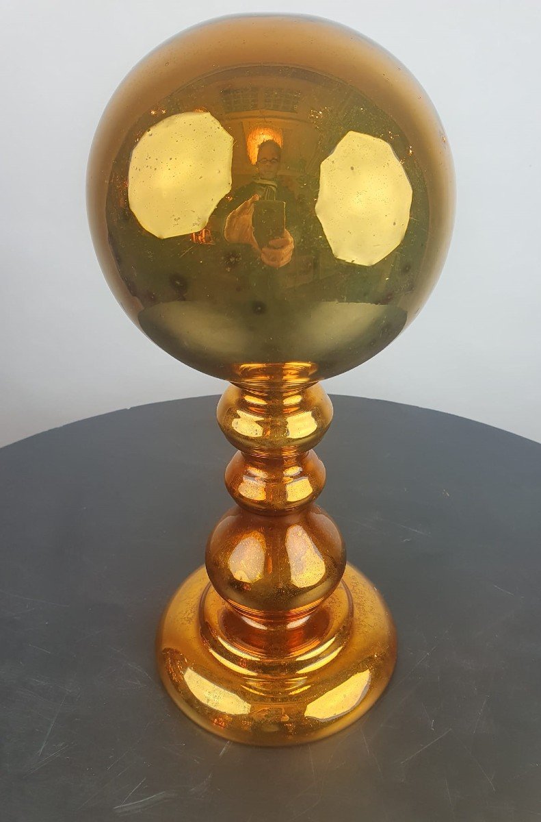 Mercury Glass Ball-photo-2