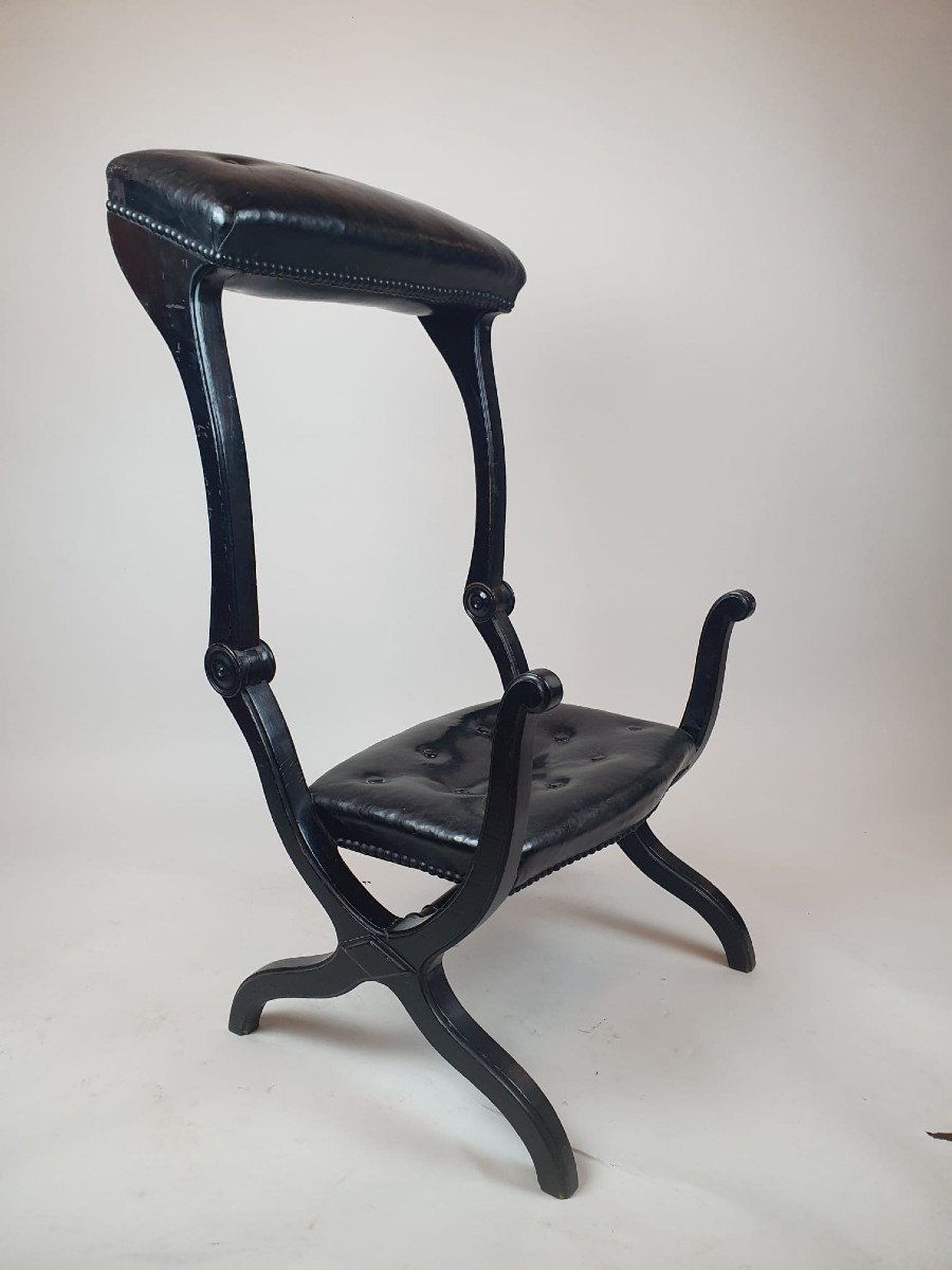 Fauteuil à Système, Prie Dieu, 19th.c, N III-photo-1