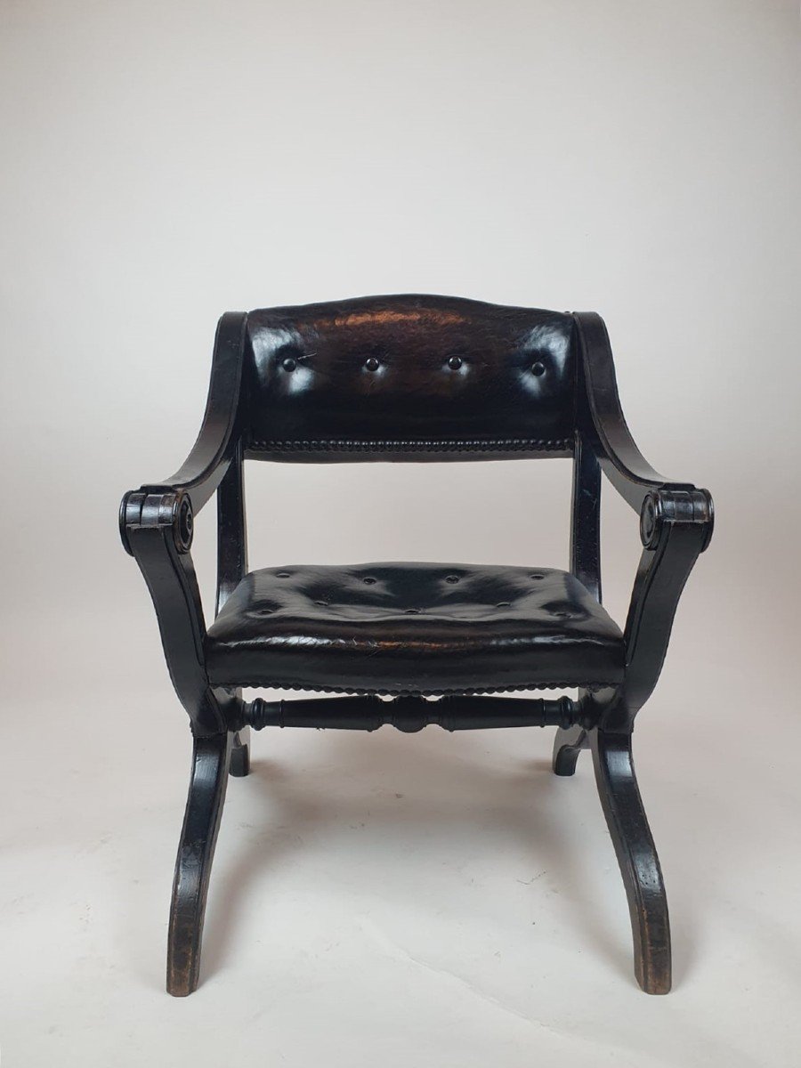 Fauteuil à Système, Prie Dieu, 19th.c, N III-photo-3