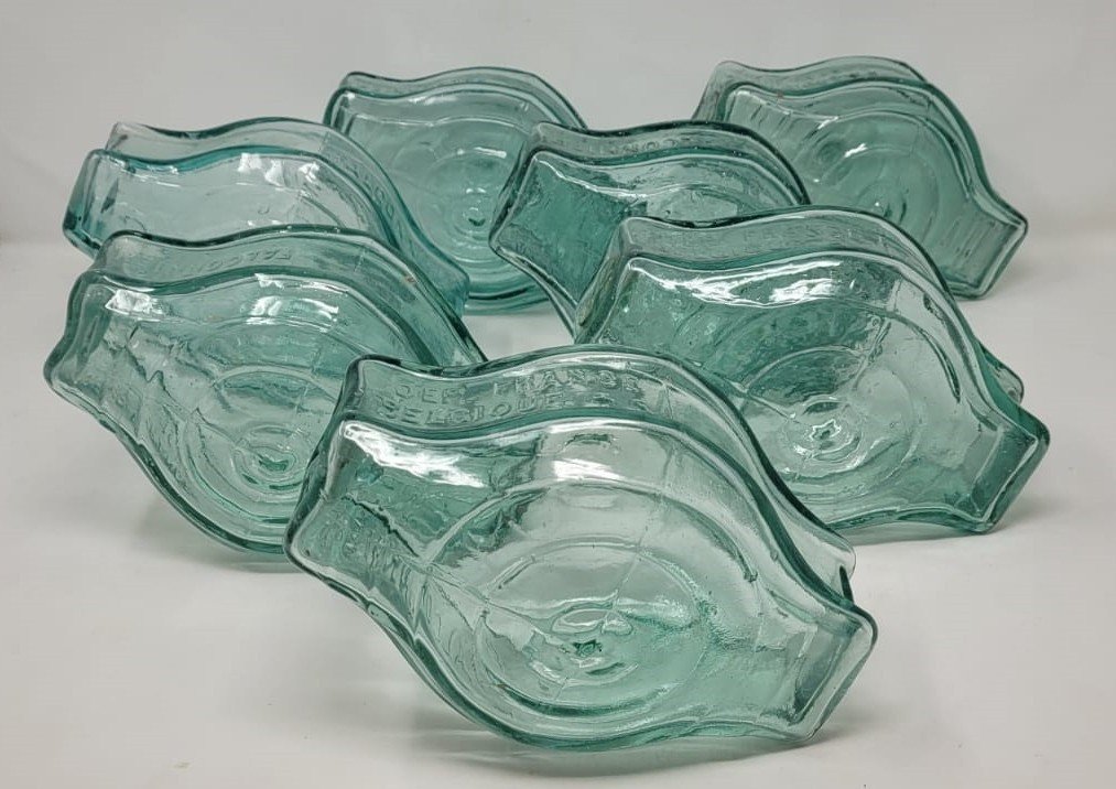 Lots (750 pièces) Briques De Verres De Formes Et Couleurs Différentes - Vers 1920