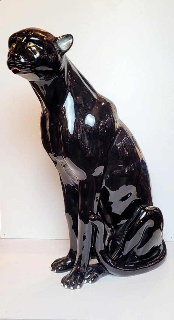 Earthenware Panther - Italy