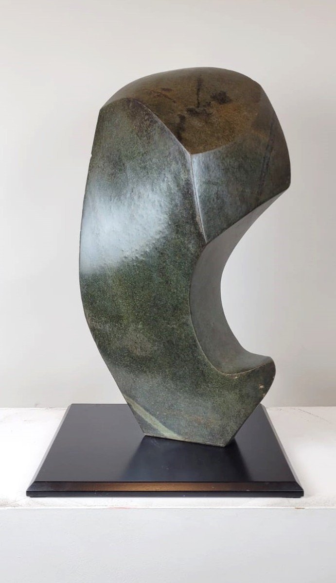 Serpentine Sculpture - Circa 1960