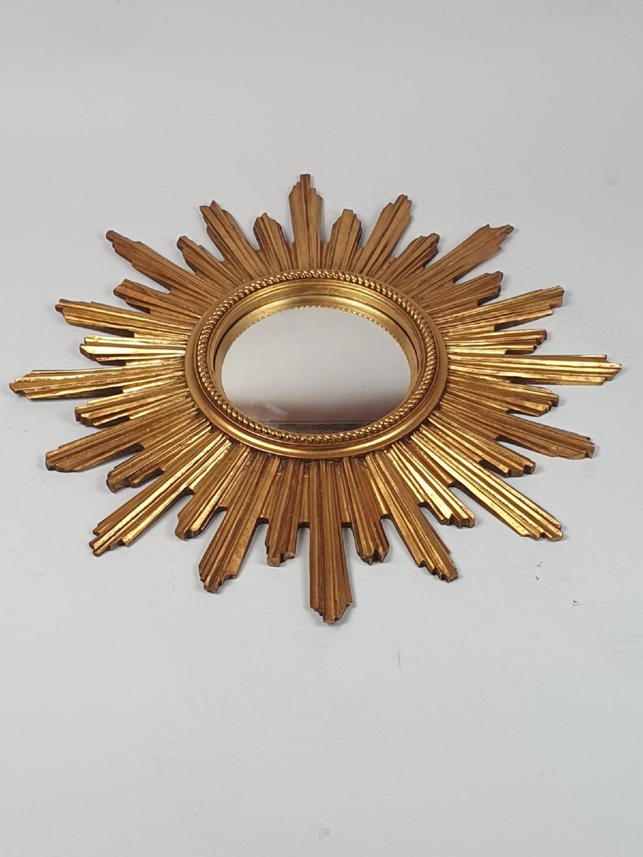 Resin Sun Mirror, Circa 1960