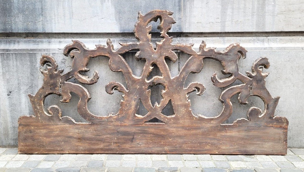 Carved Wooden Pediment-photo-1