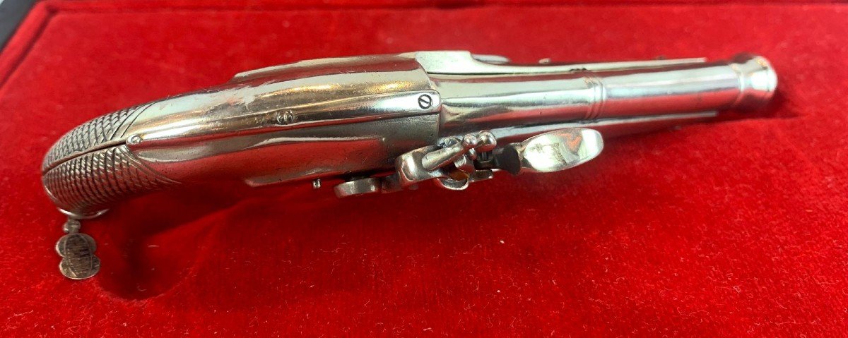 Petit Pistolet En Argent-photo-4