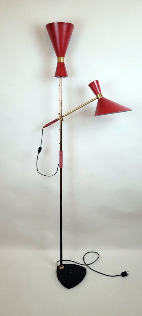 Lampadaire Julius Théodor Kalmar - Vers 1960-photo-2