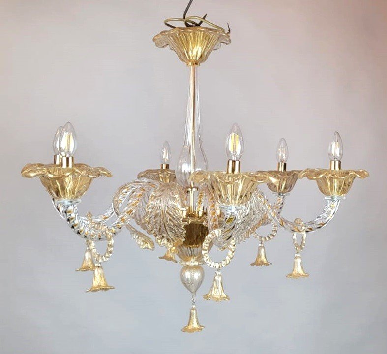 Murano Glass Chandelier -photo-4