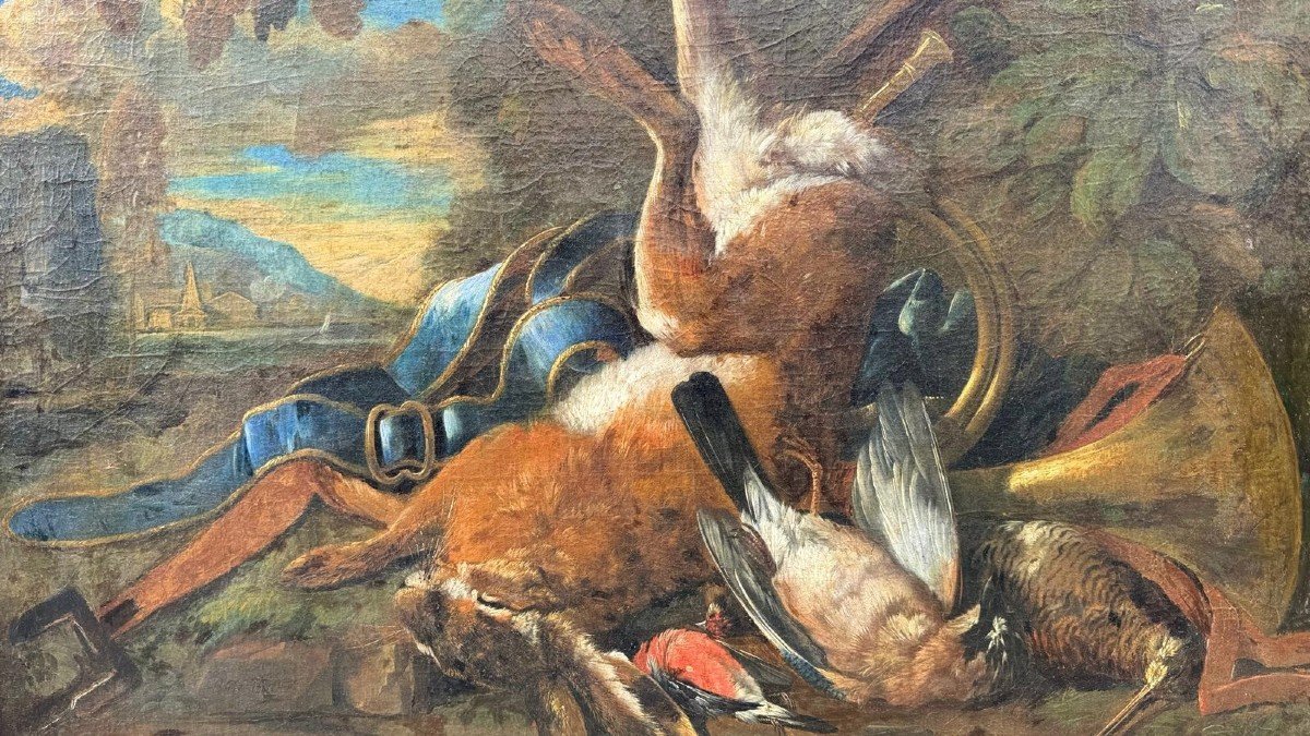 Paire de trophées de chasse Par Bernaert De Bridt-photo-3