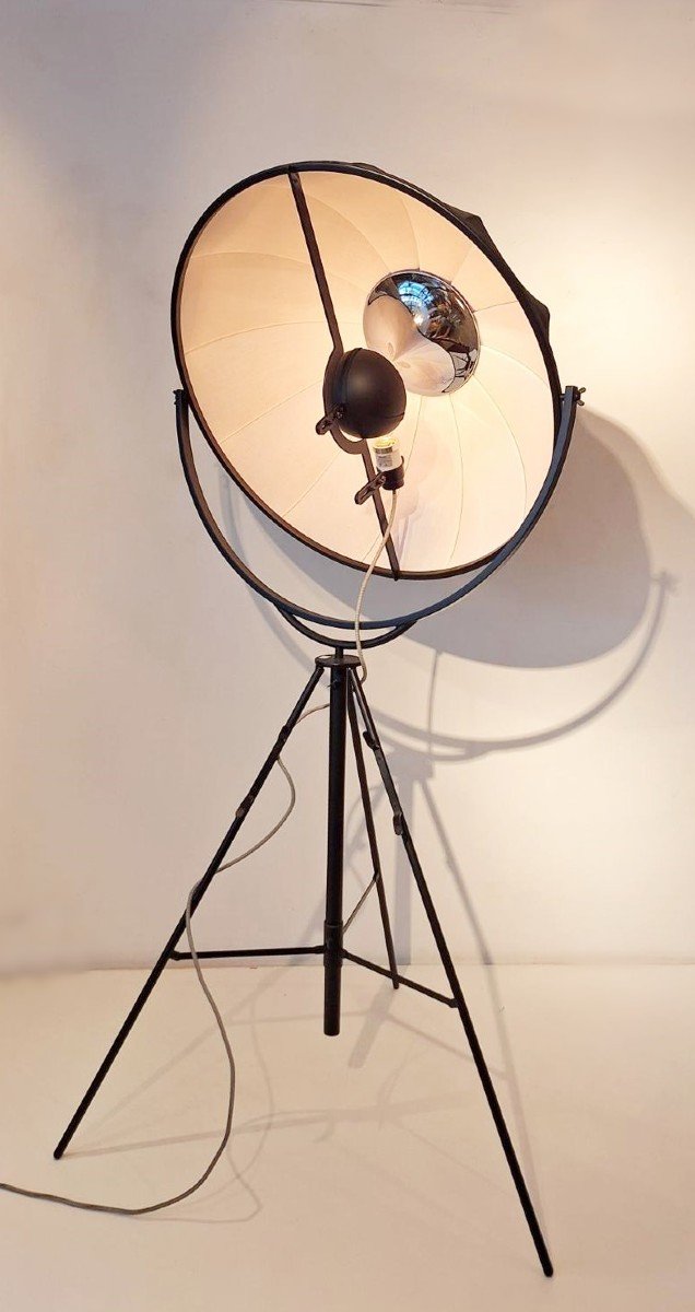 Lampe Studio Photographe Par Mario Fortuny, édition Palluco.-photo-2