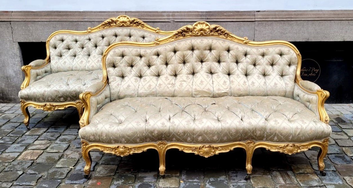 Louis XV Style Living Room-photo-2