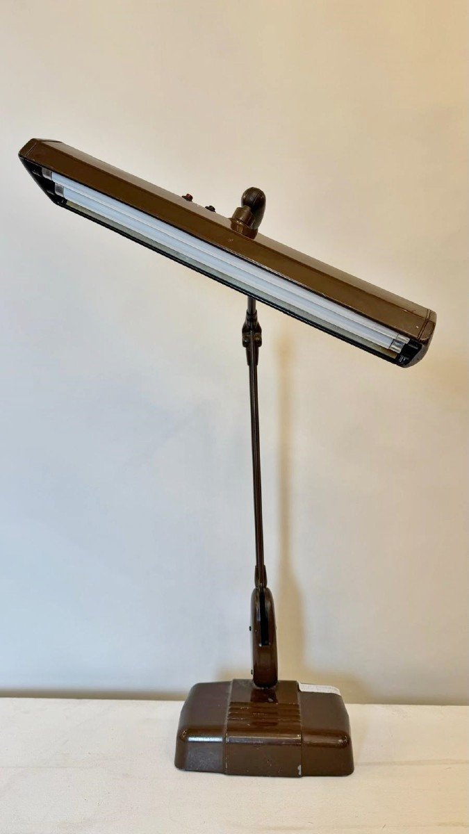 Lampe Industrielle Années 50'-photo-2