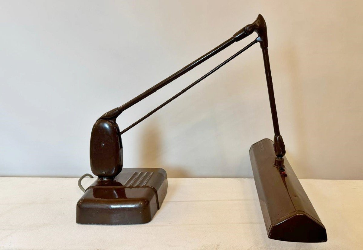 Lampe Industrielle Années 50'-photo-3