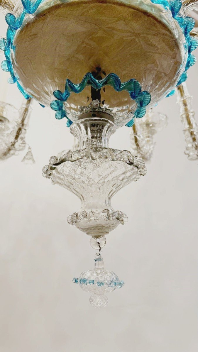 Murano Glass Chandelier With 18 Lights-photo-3